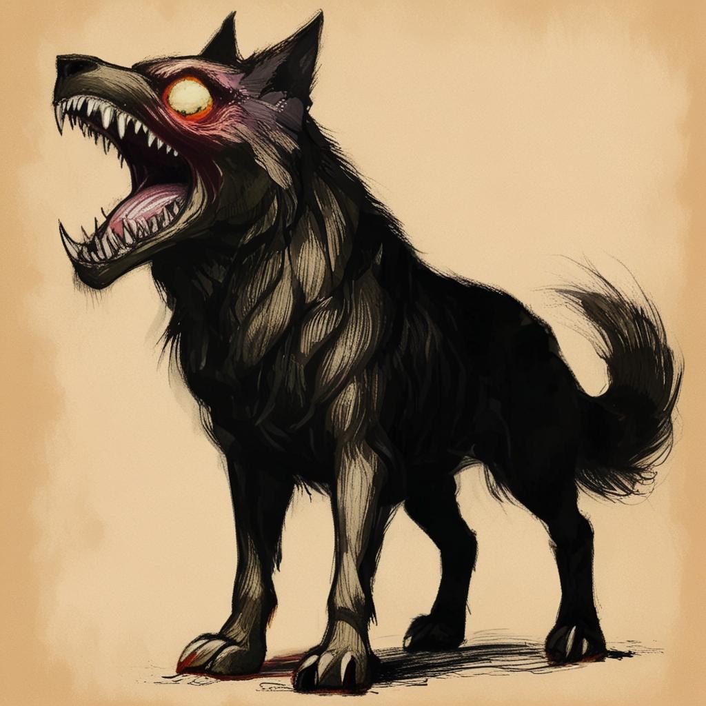 devil dog myth 
devil dog folklore
black dog mythology
black shuck myth