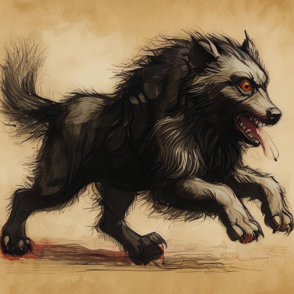 devil dog myth 
devil dog folklore
black dog mythology
black dog celtic mythology